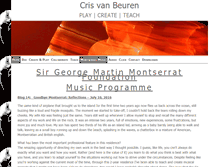 Tablet Screenshot of crisvanbeuren.com